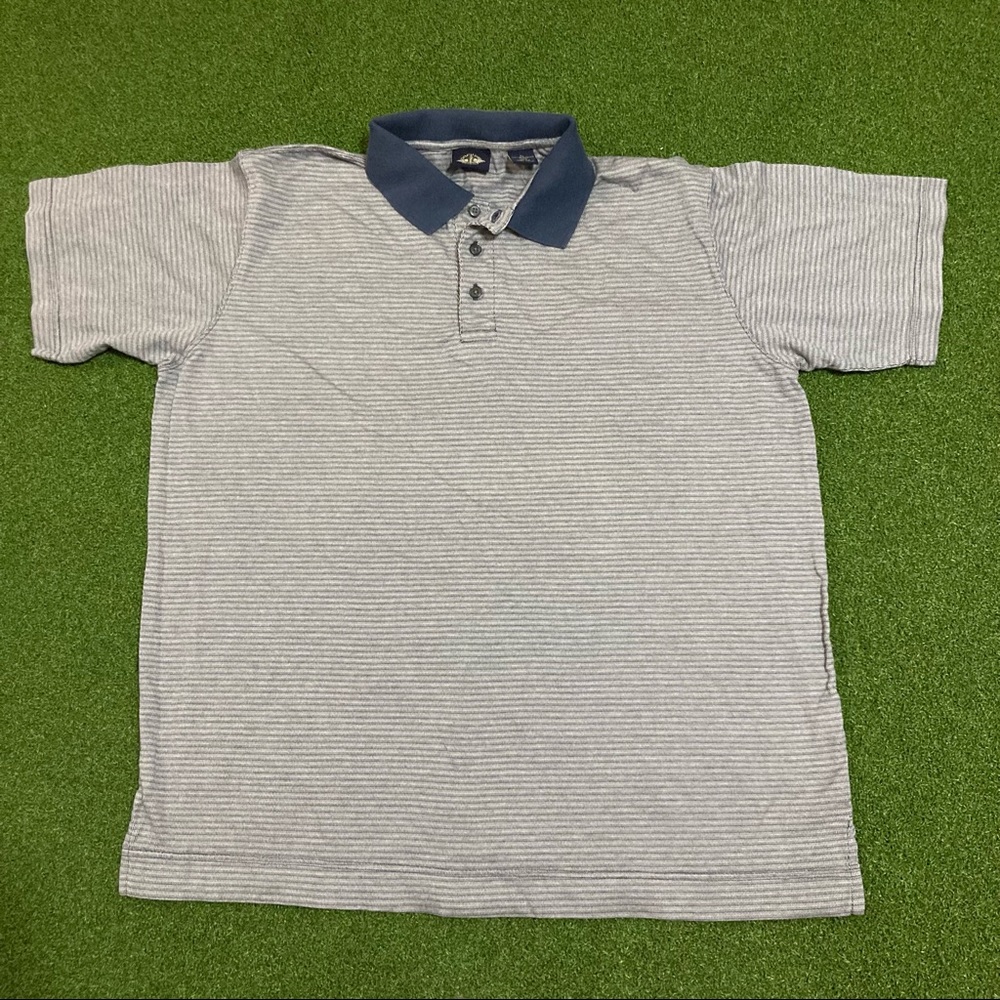 Dockers stripes polo shirt size Large